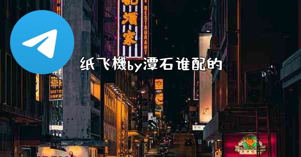 纸飞機by潭石谁配的