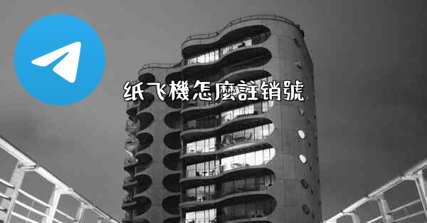 纸飞機怎麼註销號