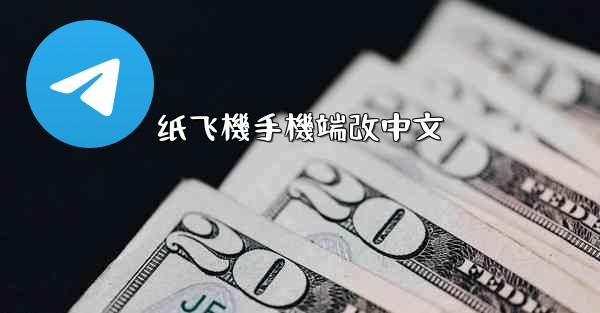 纸飞機手機端改中文