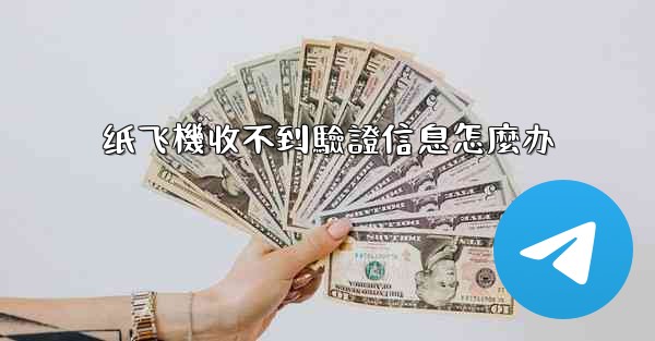 纸飞機收不到驗證信息怎麼办