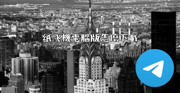 纸飞機電腦版怎麼下載