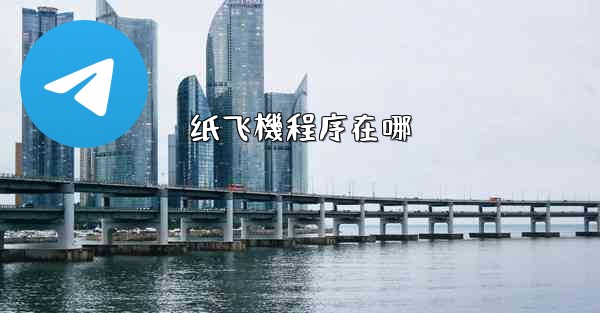 纸飞機程序在哪