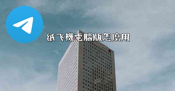 纸飞機電腦版怎麼用