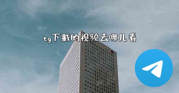 <b>tg下載的视频去哪儿看</b>