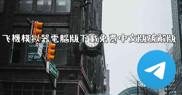 飞機模拟器電腦版下載免费中文版破解版