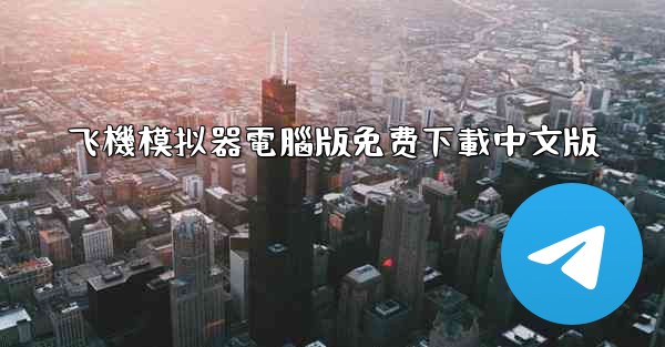 飞機模拟器電腦版免费下載中文版