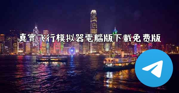 真實飞行模拟器電腦版下載免费版