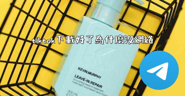 tiktok下載好了為什麼没網絡