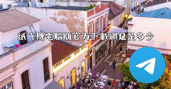 纸飞機電腦版官方下載網址是多少