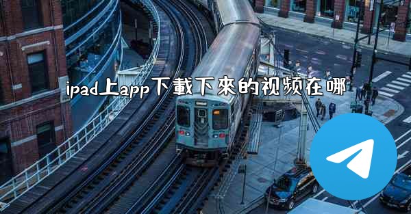 ipad上app下載下來的视频在哪