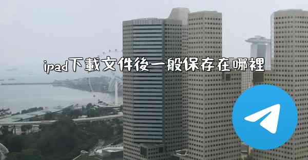 ipad下載文件後一般保存在哪裡