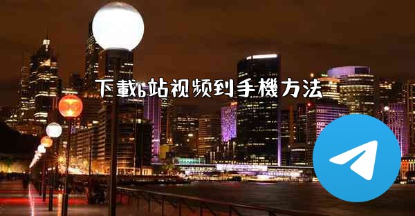 下載b站视频到手機方法