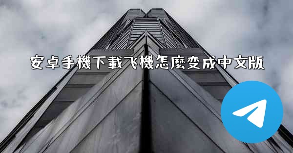 安卓手機下載飞機怎麼变成中文版