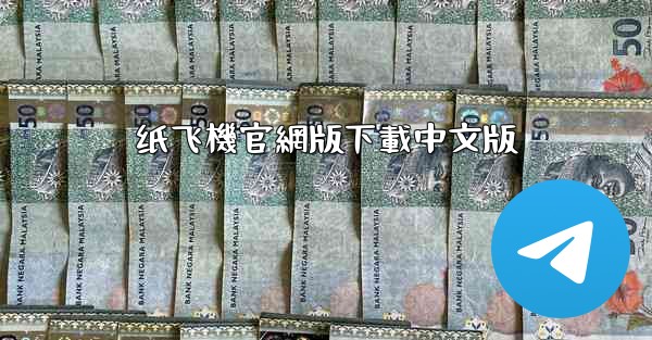 纸飞機官網版下載中文版