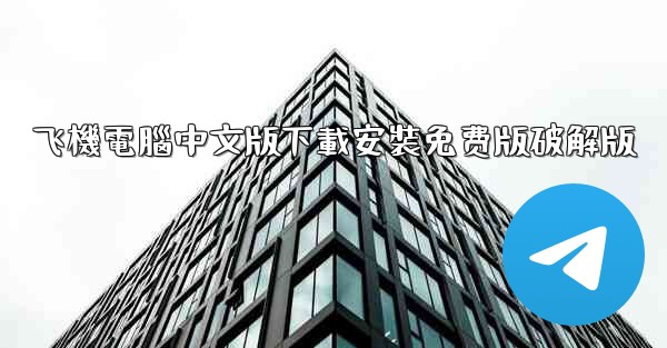 飞機電腦中文版下載安裝免费版破解版