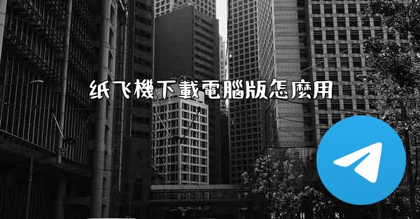 纸飞機下載電腦版怎麼用