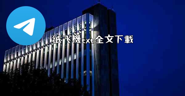 纸飞機txt全文下載
