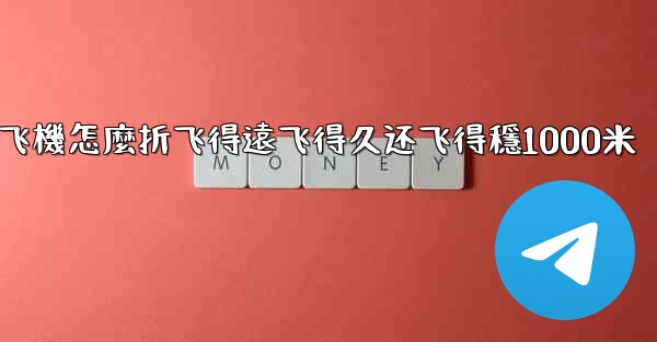 纸飞機怎麼折飞得遠飞得久还飞得穩1000米