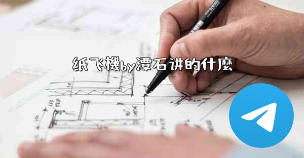 纸飞機by潭石讲的什麼