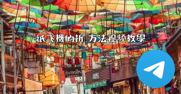 纸飞機的折叠方法视频教學