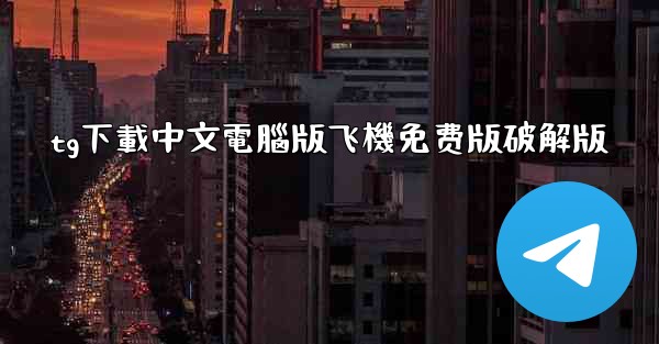 tg下載中文電腦版飞機免费版破解版