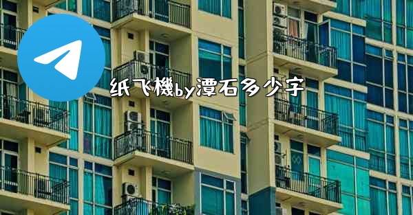 纸飞機by潭石多少字
