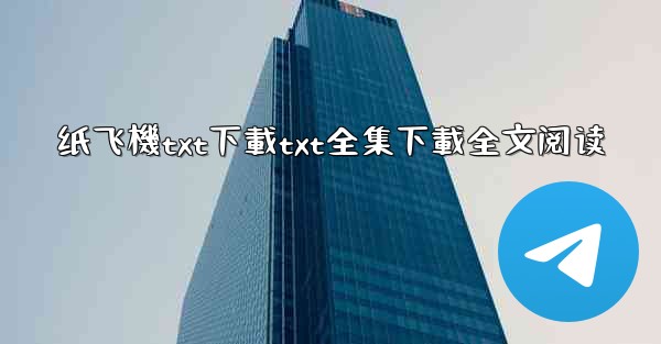 纸飞機txt下載txt全集下載全文阅读