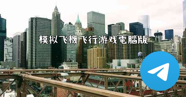 模拟飞機飞行游戏電腦版