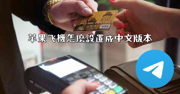 苹果飞機怎麼設置成中文版本