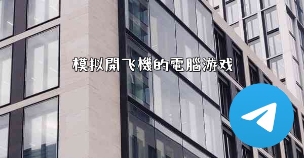 模拟開飞機的電腦游戏