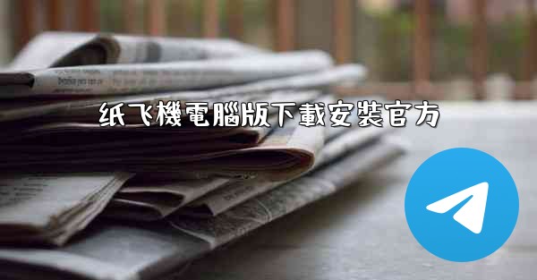 纸飞機電腦版下載安裝官方