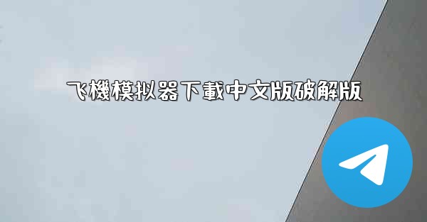 飞機模拟器下載中文版破解版