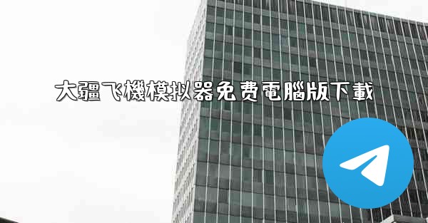 大疆飞機模拟器免费電腦版下載