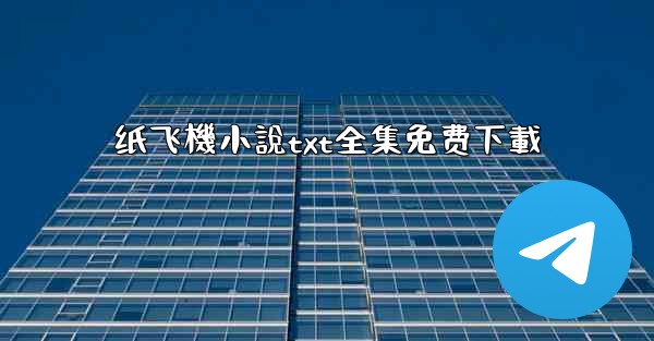 纸飞機小說txt全集免费下載