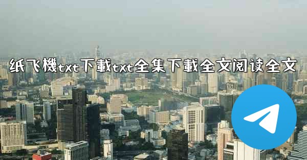 纸飞機txt下載txt全集下載全文阅读全文