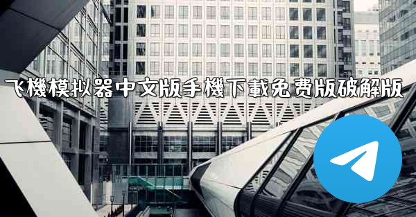 飞機模拟器中文版手機下載免费版破解版
