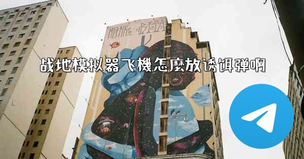 战地模拟器飞機怎麼放诱饵弹啊