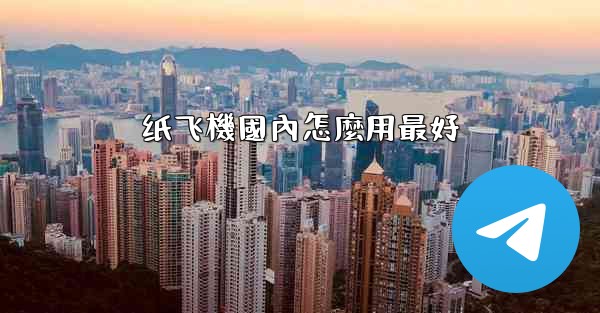 纸飞機國內怎麼用最好