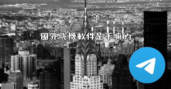 國外飞機軟件是干嘛的