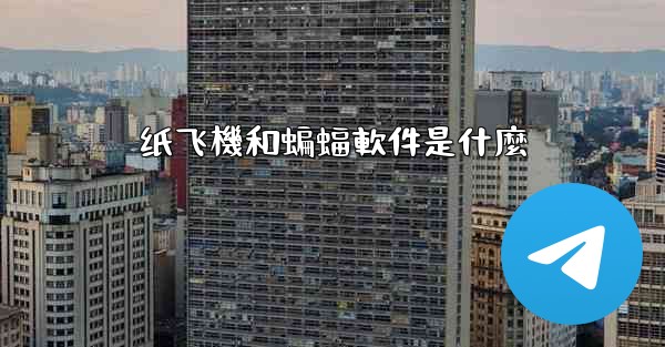 纸飞機和蝙蝠軟件是什麼