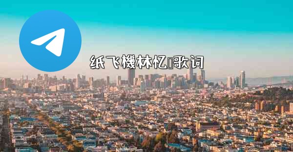 纸飞機林忆莲歌词