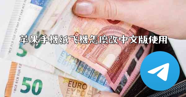 苹果手機纸飞機怎麼改中文版使用