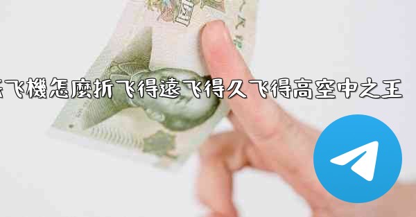 纸飞機怎麼折飞得遠飞得久飞得高空中之王