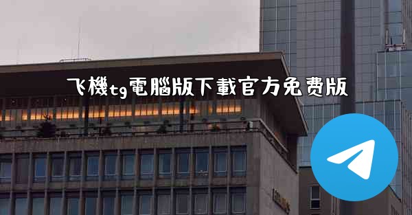 飞機tg電腦版下載官方免费版
