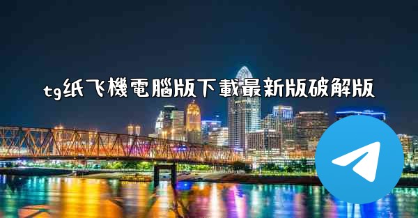 tg纸飞機電腦版下載最新版破解版