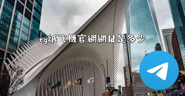 tg纸飞機官網網址是多少
