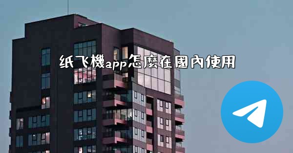 纸飞機app怎麼在國內使用