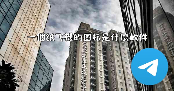 一個纸飞機的图标是什麼軟件