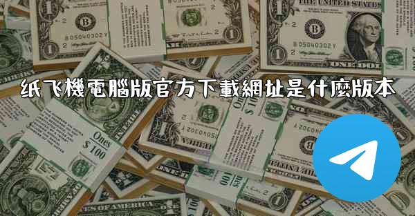 纸飞機電腦版官方下載網址是什麼版本
