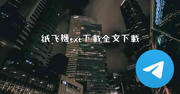 纸飞機txt下載全文下載